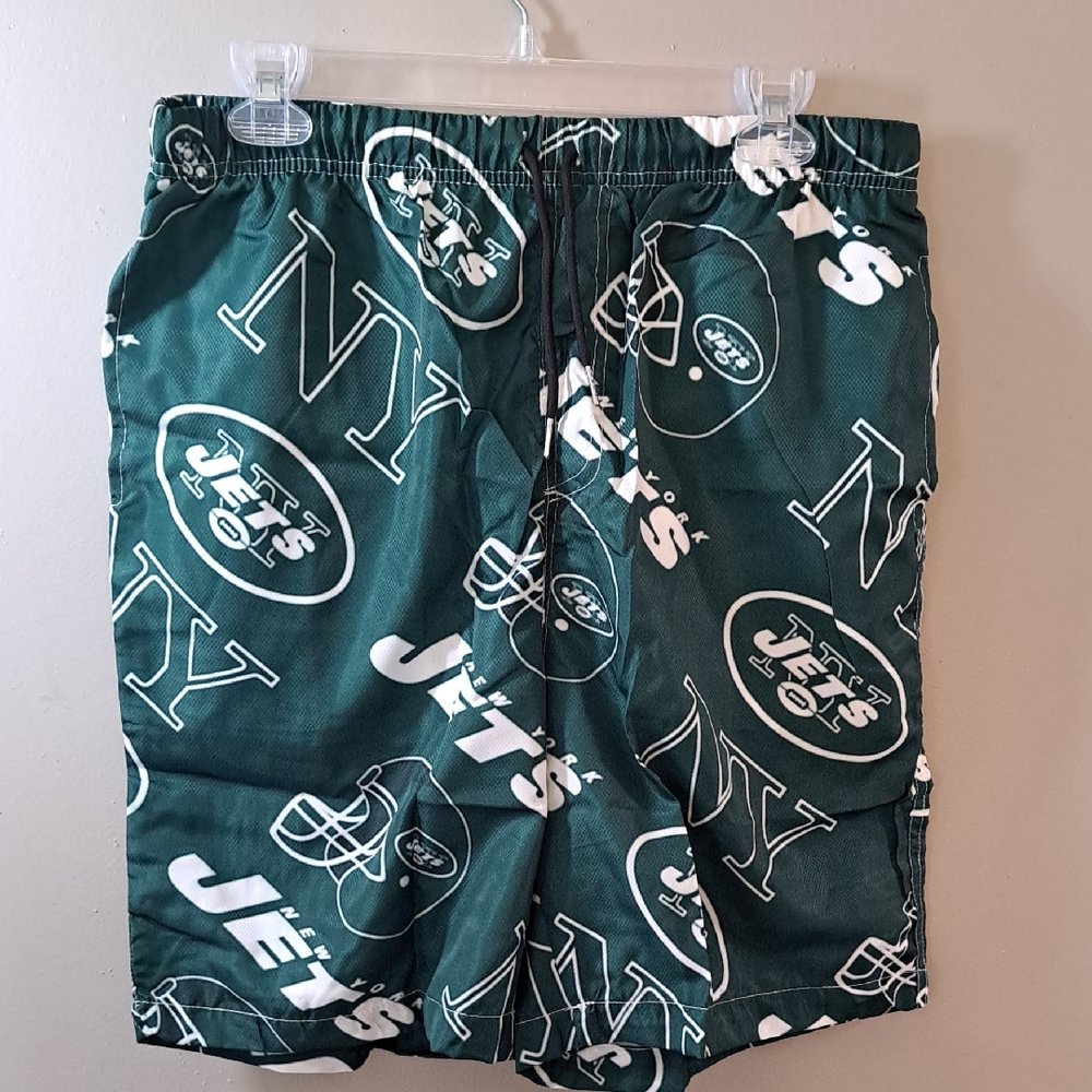 Jets Green Men's Swim Shorts
